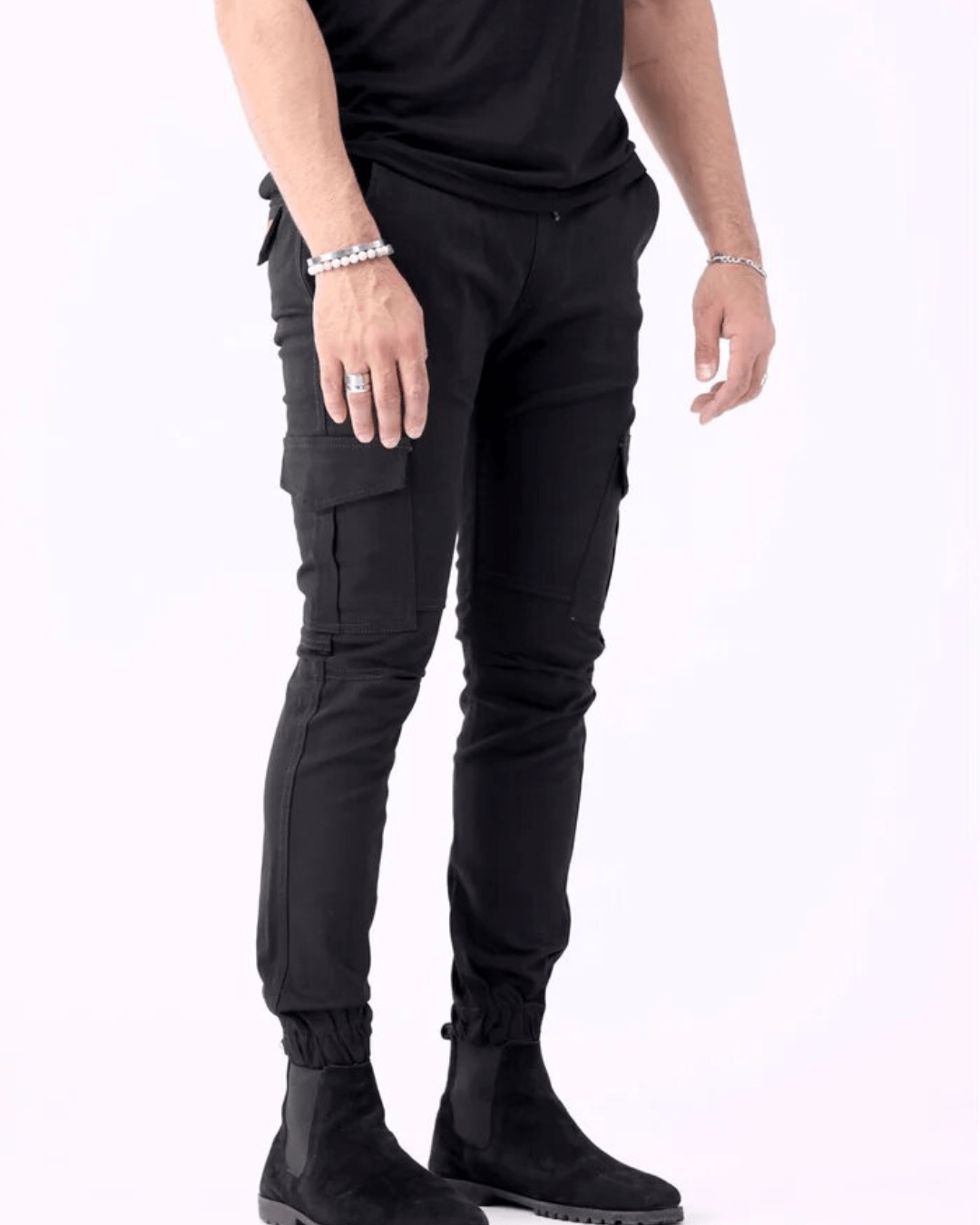 Polyester Cotton Reflective Mens Six Pockets Cargo Work Pants with Knee Pad  - China Workwear and Reflective Pant price | Made-in-China.com