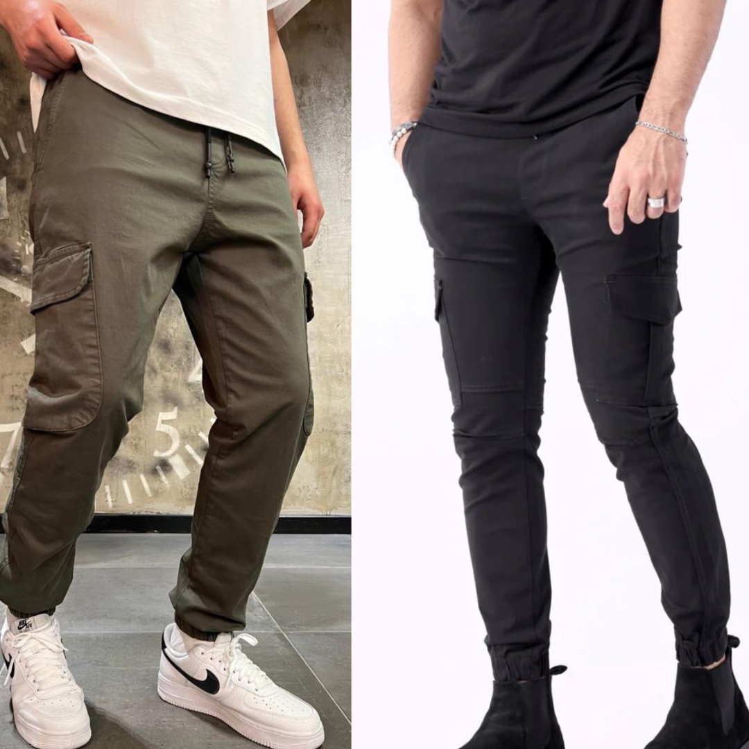 Spring Summer Cargo Pants Many Pocket Men Casual Straight Loose Baggy  Trousers Cotton Big Size Pants Male Joggers Clothes - AliExpress